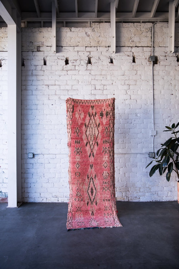 COTTON CANDY vintage boujaad moroccan berber carpet