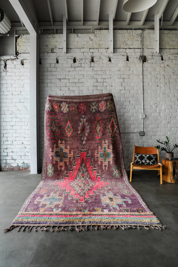 PALM DESERT vintage boujaad berber moroccan rug