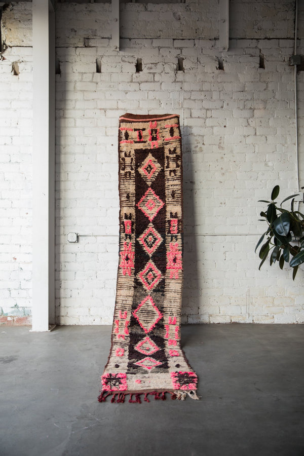 MAMBA vintage beni ourain moroccan berber carpet