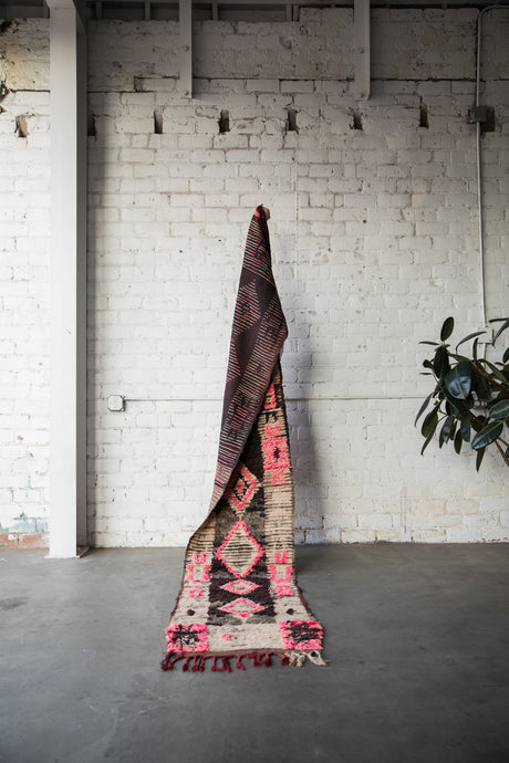 MAMBA vintage beni ourain moroccan berber carpet